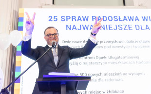 Oficjalnie: Radosław Witkowski prezydentem Radomia na kolejną kadencję!