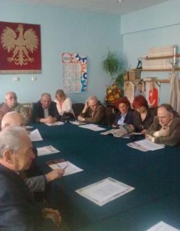 Spotkanie przedstawicieli ugrupowań lewicowych w Radomiu, które wesżły w skład społecznego komitetu 