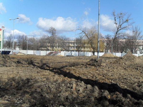 Tak obecnie wygląda teren skateparku przy ul. Narutowicza
