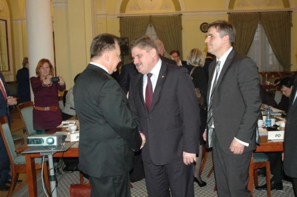 Od lewej: Adam Struzik, Leszek Ruszczyk, Dariusz Dziekanowski. Foto: Justyna Michnewicz, mazovia.pl