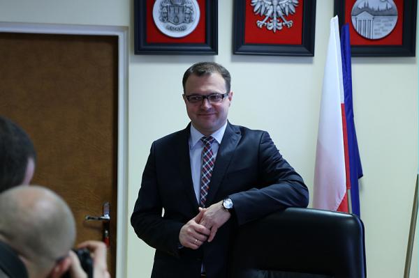 Prezydent Radosław Witkowski, foto: B.W.