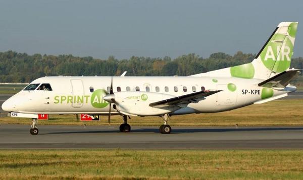 SprintAir z Radomia lata już do pięciu miast: Berlina, Pragi, Gdańska, Wrocławia i teraz także do uk