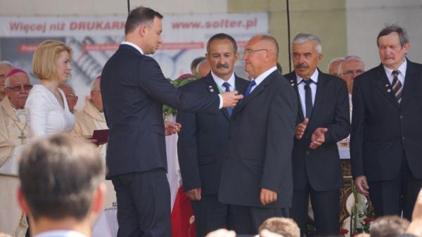 Podczas oficjalnych uroczystości prezydent Andrzej Duda odznaczył bohaterów Czerwca '76
