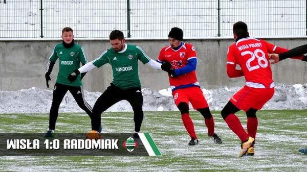 Mecz na lodzie wygrała I-ligowa Wisła. Foto: Radomiak.pl