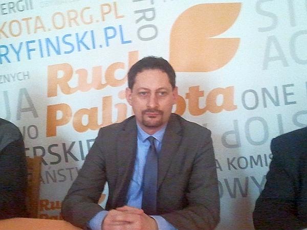 Armand Ryfiński, poseł Ruchu Palikota