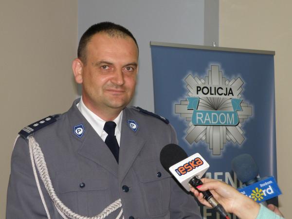 Insp. Karol Szwalbe pełni obowiązki Komendanta Miejskiej Policji od 28 maja 2013r.; fot. M.G.