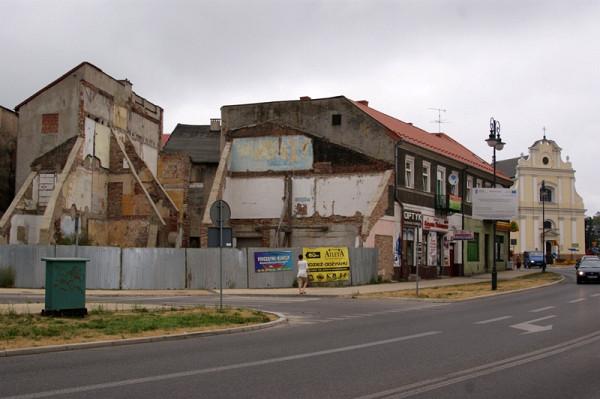 Wyburzone kamienice przy ul. Wałowej