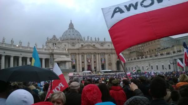 Msza kanonizacyjna. Plac Św. Piotra