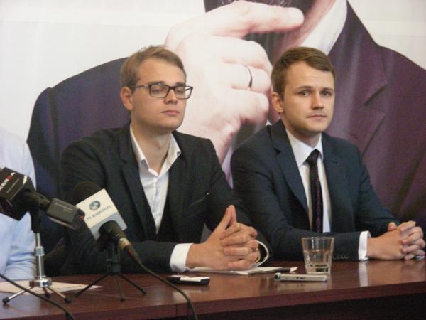 Od lewej: Krystian Łagowski, Marcin Nazimek