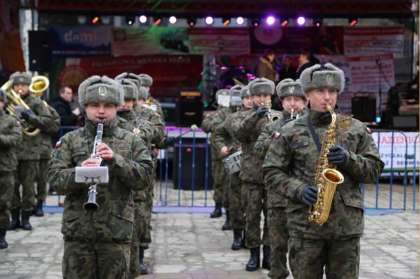 Radomska orkiestra wojskowa. Foto: Bartosz Wiatrak