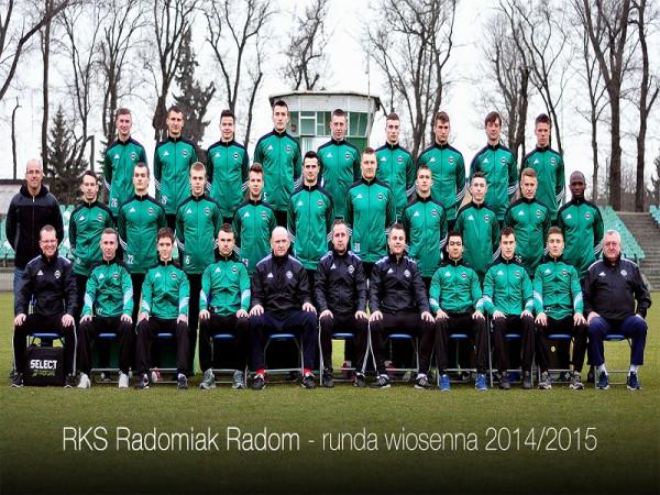 Radomiak Radom, runda wiosenna sezonu 2014/2015 III ligi. Foto: radomiak.pl