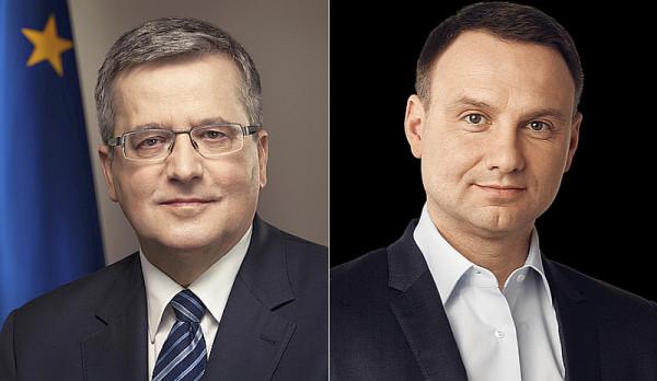 Bronisław Komorowski i Andrzej Duda