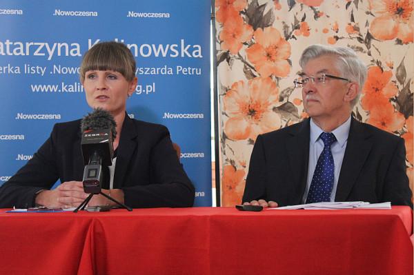 Katarzyna Kalinowska i Borysław Szlanta