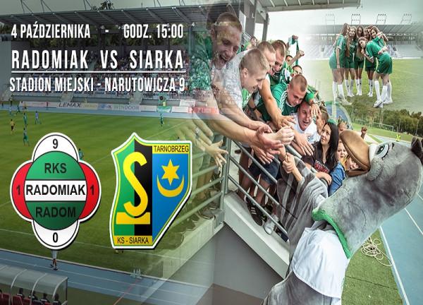 15:00 Radomiak - Siarka. Foto: Radomiak.pl