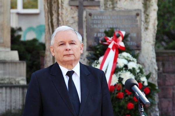 Jarosław Kaczyński. Foto: Bartosz Wiatrak 