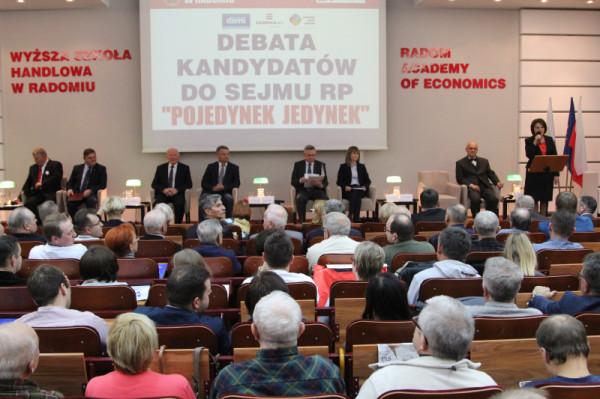 Debata odbyła się w WSH