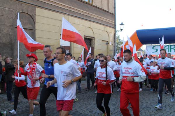 Na trasie zeszłorocznego biegu