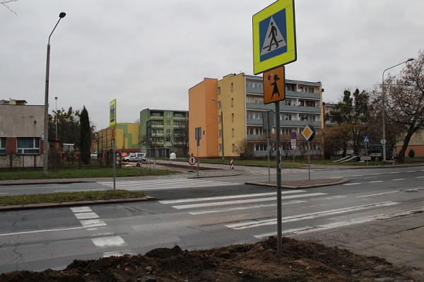 Skrzyżowanie ulic Chrobrego i Sowińskiego