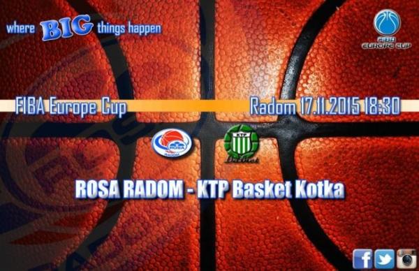 18:30 Rosa - KTP Basket. Foto: RosaSport.pl