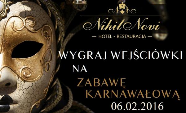 Zobacz jak łatwo wygrać. Sponsorem nagród jest Nihil Novi Hotel&Restauracja, ul. Rynek 3 w Radomiu