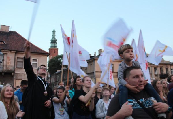 Apel Młodych na radomskim rynku we wrześniu 2015 r. 