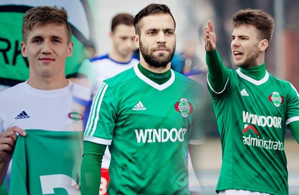 Od lewej: Dariusz Brągiel, David Kwiek i Bartosz Sulkowski. Foto: Radomiak.pl