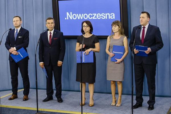 Paweł Rabiej, Zbigniew Gryglas, Kamila Gasiuk-Pihowicz, Katarzyna Kalinowska oraz Marcin Podsędek po