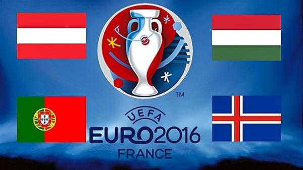 18:00 Austria-Węgry; 21:00 Portugalia-Islandia. Czas na typowanie wyników do 17:59