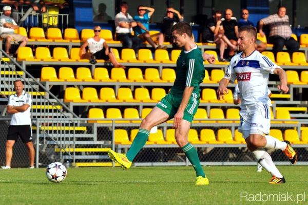 Olimpia Elbląg - Radomiak Radom 1:2, 26 lipca 2014 roku. Foto: Radomiak.pl