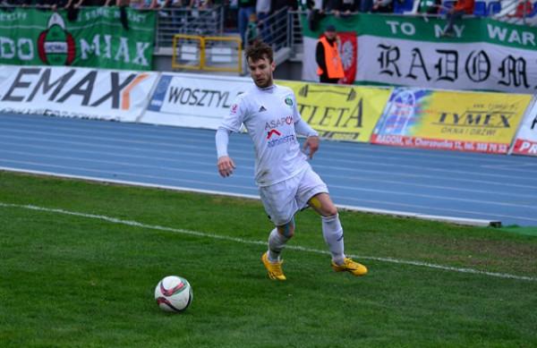 Bartosz Sulkowski znajduje się ostatnio w bardzo dobrej formie. Foto: Radomiak.pl