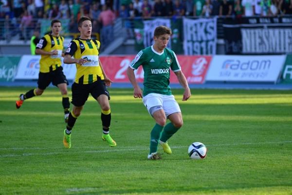 Dariusz Brągiel jedynego gola w barwach Radomiaka zdobył właśnie z Siarką. Foto: Radomiak.pl