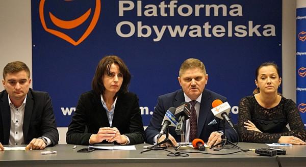 Od lewej: Dawid Ruszczyk, Anna Białkowska, Leszek Ruszczyk, Katarzyna Pastuszka-Chrobotowicz