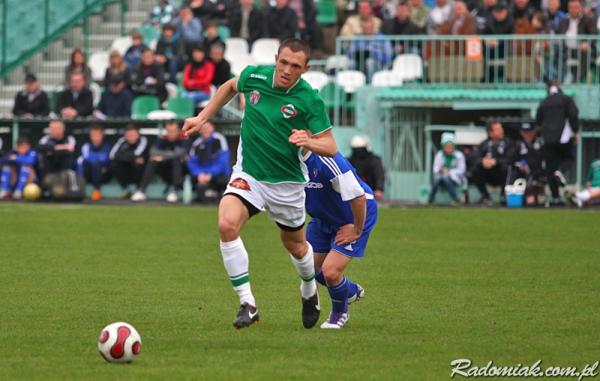 Piotr Wlazło w barwach Radomiaka