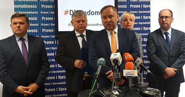 Tomasz Siwak już w nowej roli - wiceprezesa Banku Gospodarstwa Krajowego Nieruchomości w otoczeniu p