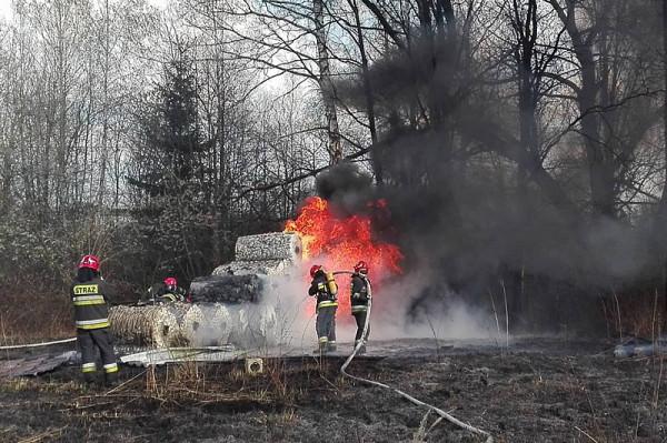 Pożar udało się szybko opanować