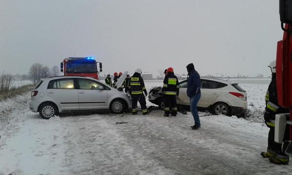 Wypadek w Wierzbicy. Foto: OSP Wierzbica