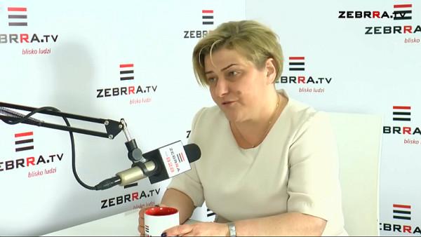 Na zdjęciu Ilona Jaroszek-Nowak. Program Kontrast Plus do obejrzenia codziennie, od poniedziałku do 