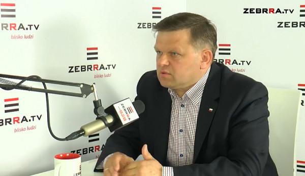 Na zdjęciu Wojciech Skurkiewicz. Program Kontrast Plus do obejrzenia codziennie, od poniedziałku do 