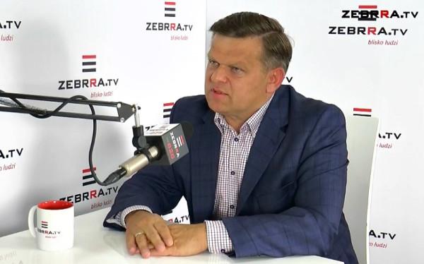 Na zdjęciu Wojciech Skurkiewicz. Program Kontrast Plus do obejrzenia codziennie, od poniedziałku do 