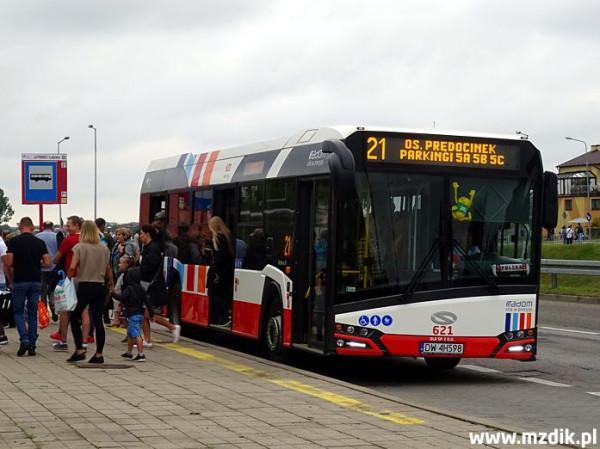 Z autobusów korzystali mieszkańcy Radomia i goście, którzy zostawiali swoje samochody na parkingach 