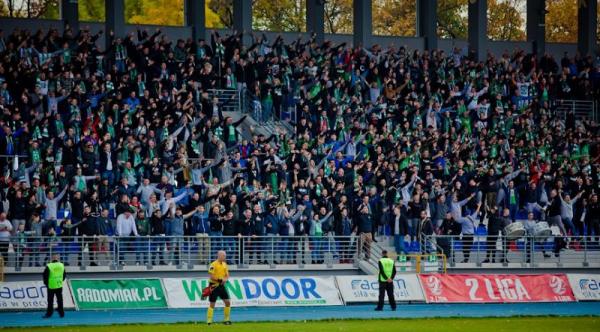 Wsparcie fanów będzie Zielonym potrzebne. Foto: Radomiak.pl