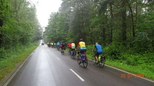 Rowerzyści przejechali w dwa dni 150 km. Foto: Krzysztof Wosztyl, Konrad Sałamacha, Zbigniew Balcera