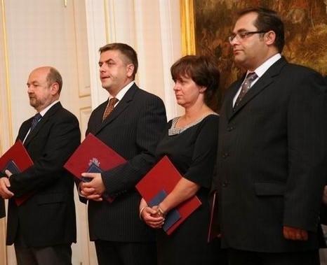 Joanna Kluzik-Rostkowska odebrała nominację na ministra pracy i polityki społecznej 13 sierpnia 2007