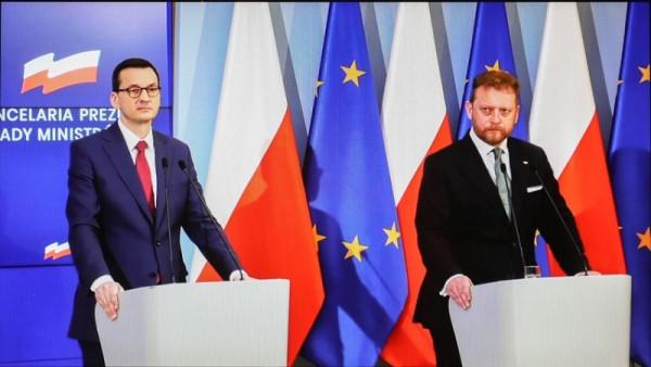 Premier Morawiecki i minister Szumowski... Jeśli chodzi o święta wielkanocne, to premier i minister 