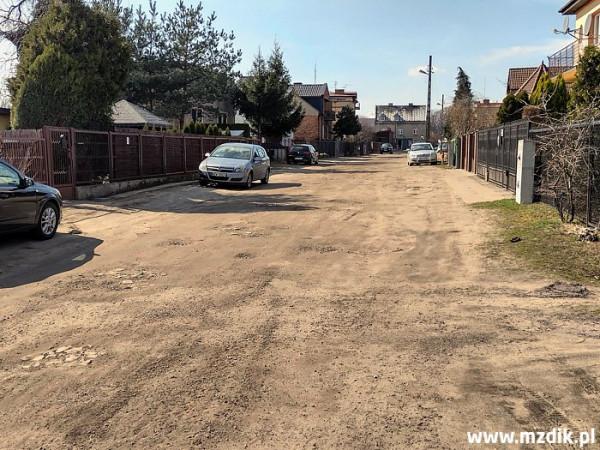 Ulica Gęsia na Kapturze będzie wkrótce utwardzona. Foto: mzdik.pl