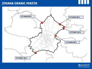 Konsultacje ws. zmiany granic administracyjnych Radomia